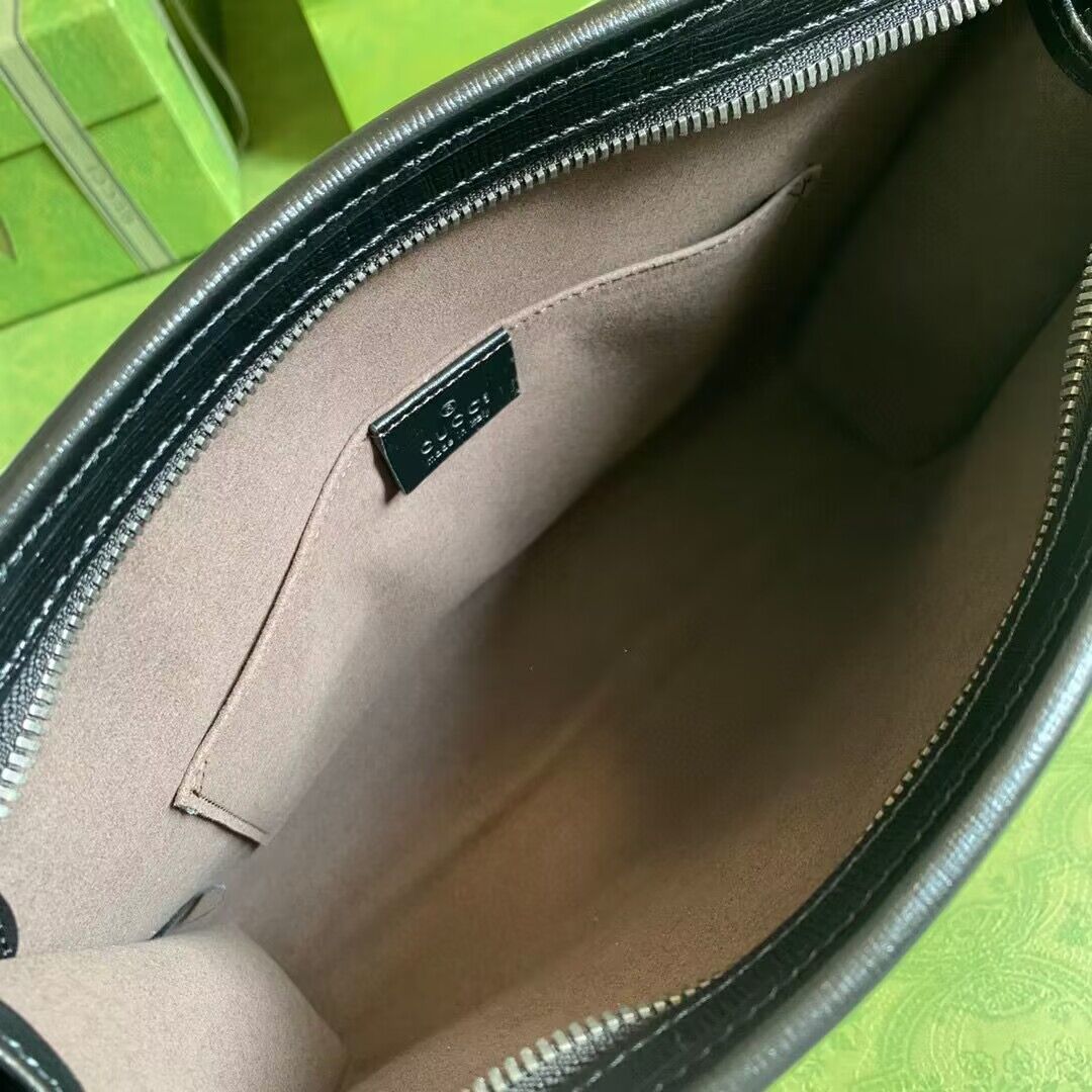 Gucci GG Supreme Pochette Voyage Bag 672956 Black Gucci GG Supreme Pochette Voyage Bag 672956 Black