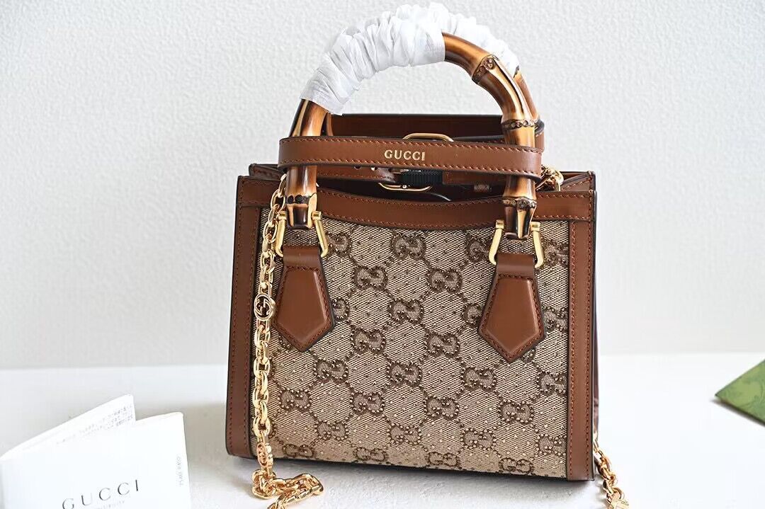 Gucci Diana Mini Bamboo Hanlde Bag 675800 Brown Gucci Diana Mini Bamboo Hanlde Bag 675800 Brown