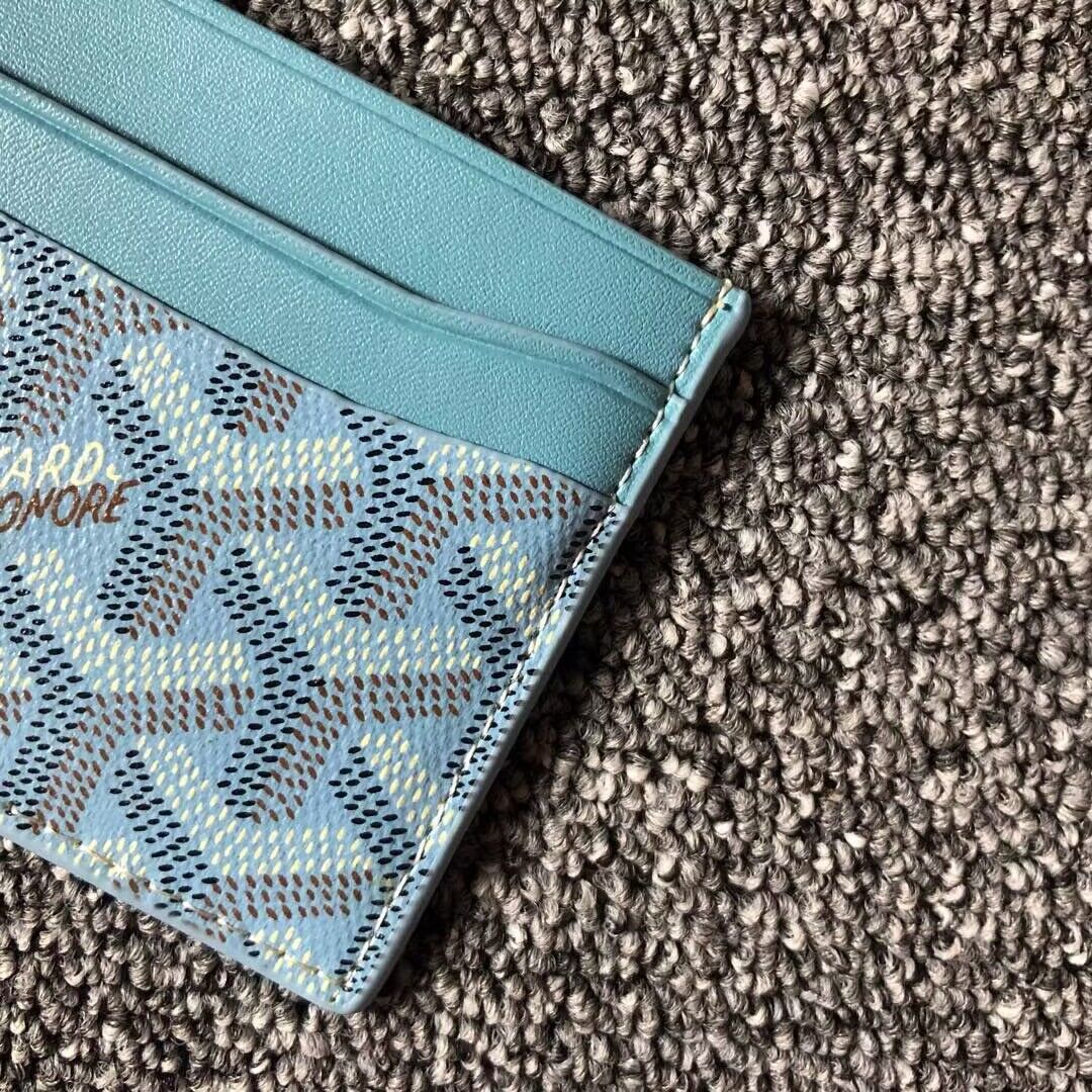 Goyard Card case G9988 Blue Goyard Card case G9988 Blue