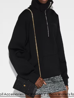 Gucci GG CHAIN WALLET 781555 Black Gucci GG CHAIN WALLET 781555 Black