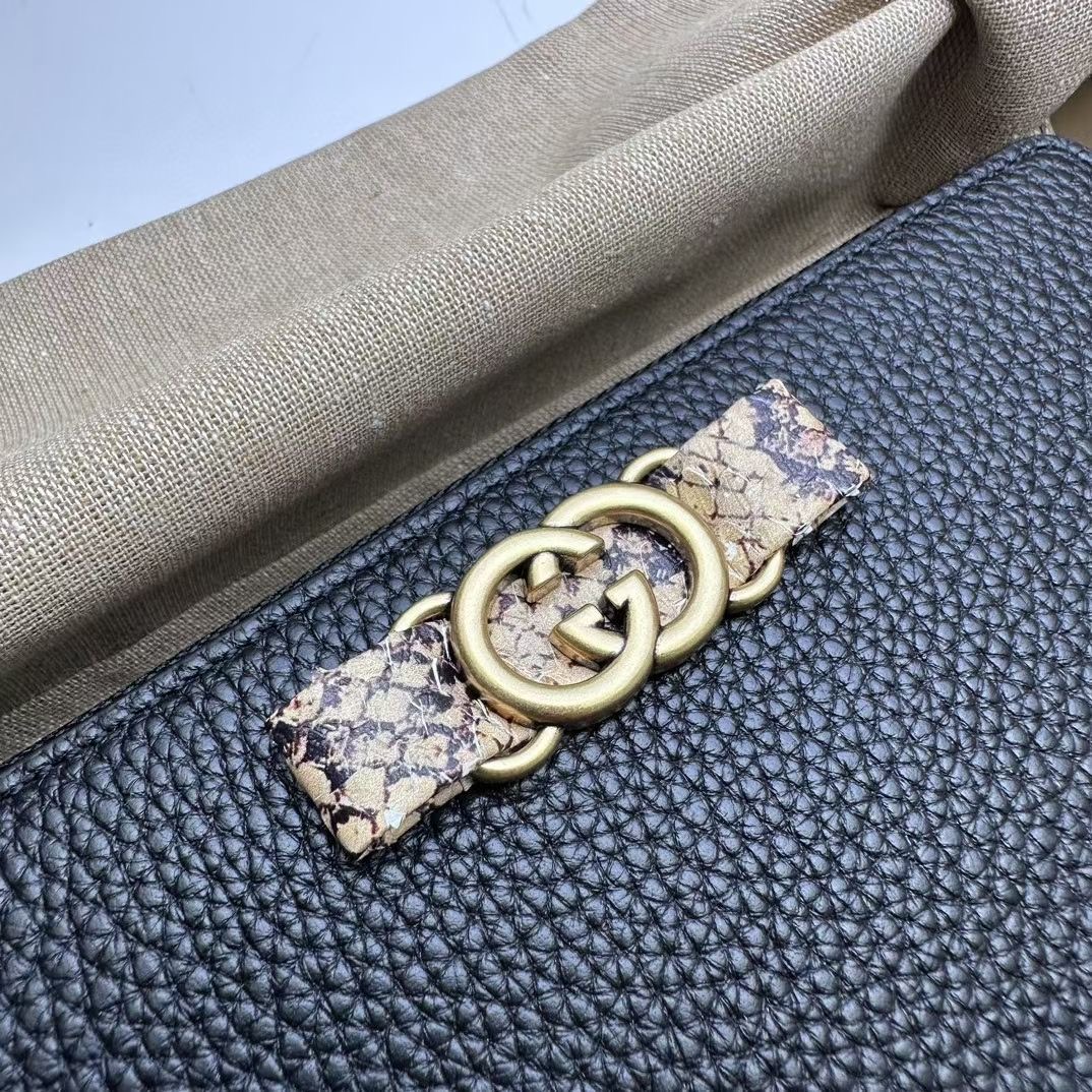 Gucci GG Marmont leather zip around wallet 750458 Black Gucci GG Marmont leather zip around wallet 750458 Black