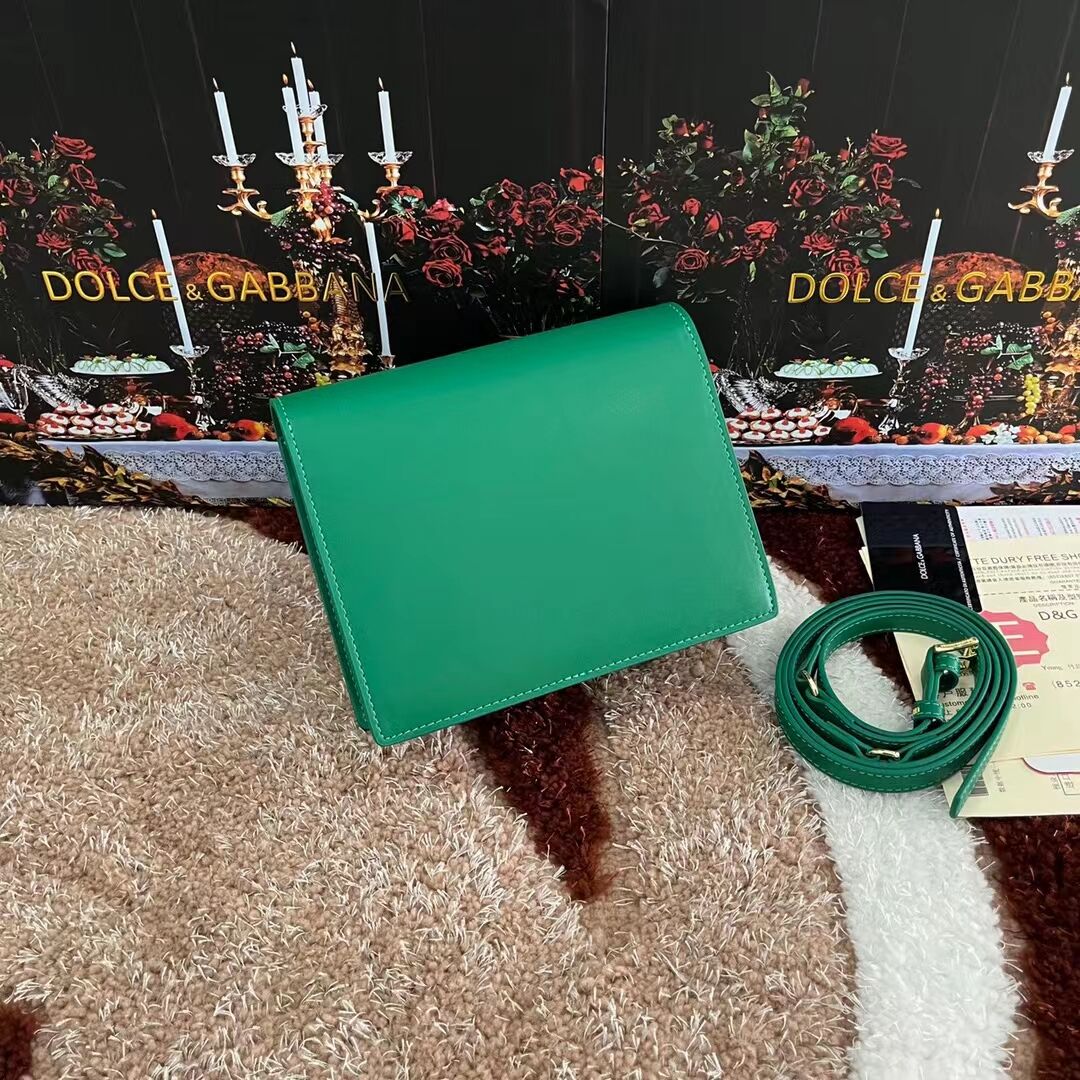 Dolce & Gabbana leather Shoulder Bag G6551 green Dolce & Gabbana leather Shoulder Bag G6551 green