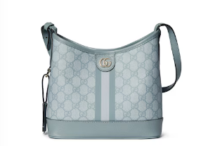 GUCCI OPHIDIA GG SMALL SHOULDER BAG 781402 Dusty blue GUCCI OPHIDIA GG SMALL SHOULDER BAG 781402 Dusty blue