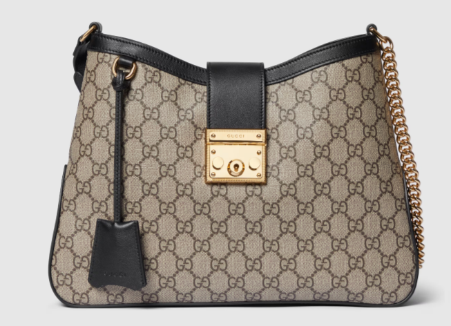 Gucci PADLOCK GG MEDIUM SHOULDER BAG 795113 black Gucci PADLOCK GG MEDIUM SHOULDER BAG 795113 black