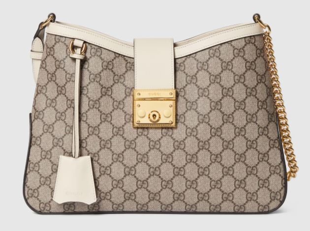 Gucci PADLOCK GG MEDIUM SHOULDER BAG 795113 white Gucci PADLOCK GG MEDIUM SHOULDER BAG 795113 white