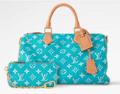 Louis Vuitton Speedy P9 Bandouliere 40 M11564 Turquoise Louis Vuitton Speedy P9 Bandouliere 40 M11564 Turquoise