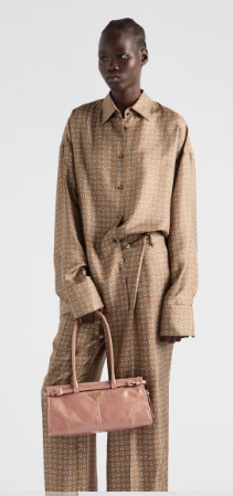 Prada Medium leather handbag 1BA426 Lily-of-the-Valley Prada Medium leather handbag 1BA426 Lily-of-the-Valley