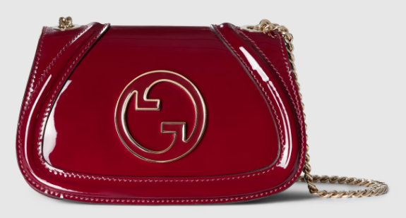 GUCCI BLONDIE MINI SHOULDER BAG 815711 Rosso Ancora red GUCCI BLONDIE MINI SHOULDER BAG 815711 Rosso Ancora red