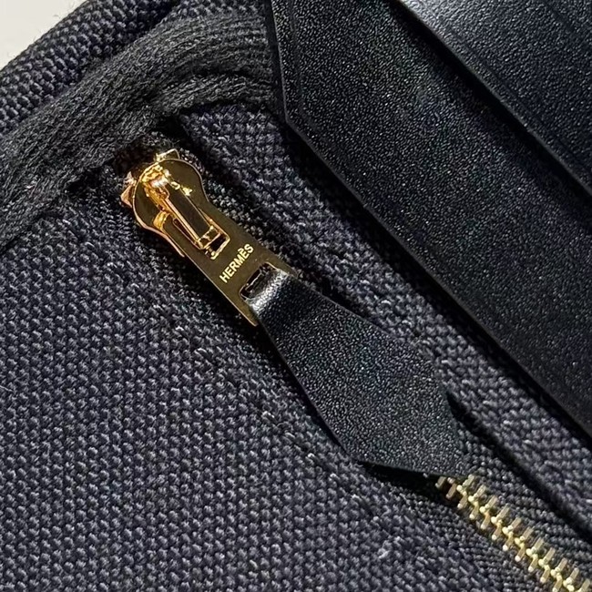 Hermes mini Herbag 20CM Original Canvas Leather & Calfskin 48888-4