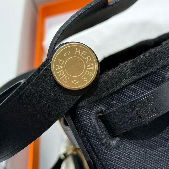 Hermes mini Herbag 20CM Original Canvas Leather & Calfskin 48888-4