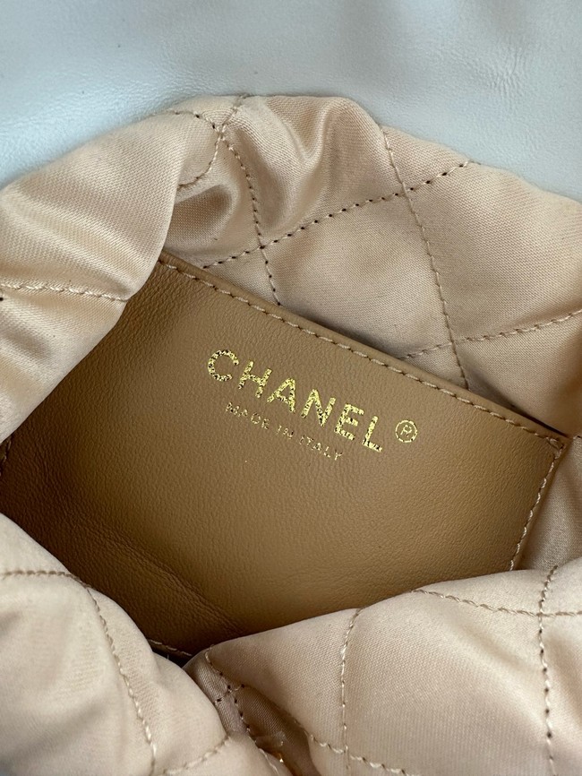 CHANEL 22 SMALL HANDBAG AS3980 White