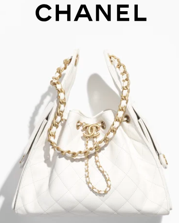 CHANEL 25 SMALL HANDBAG AS5293 White CHANEL 25 SMALL HANDBAG AS5293 White