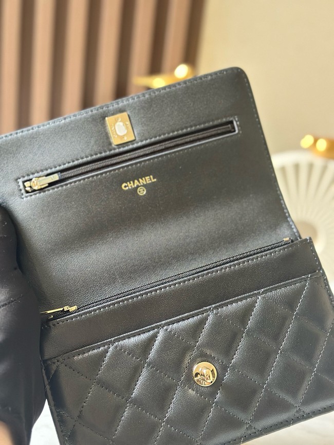 Chanel MINI CLASSIC HANDBAG 66051 black