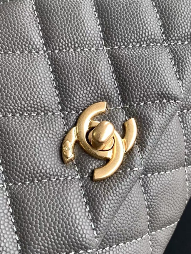 Chanel MINI FLAP BAG WITH TOP HANDLE AS2215-15