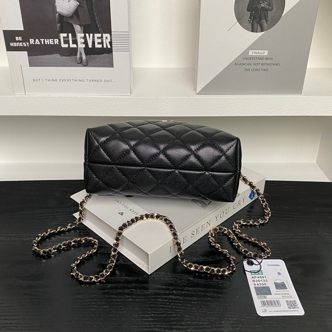 Chanel CLUTCH WITH CHAIN AP4591 black