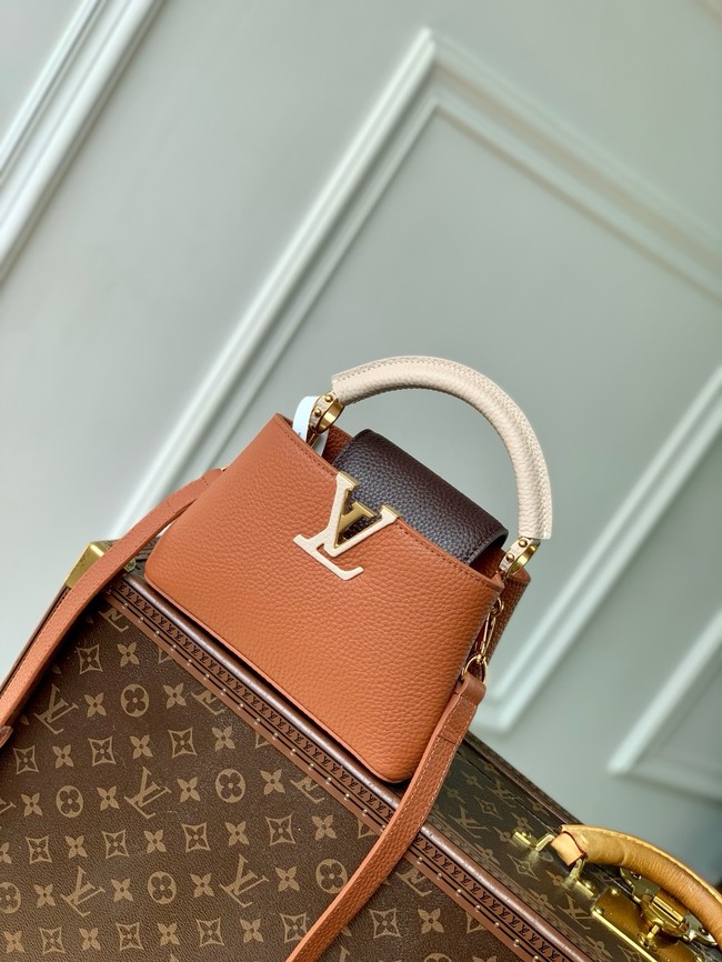 Louis Vuitton Capucines Mini M14176 Tan Brown