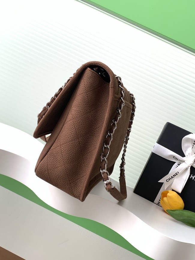 Chanel MAXI FLAP BAG Shoulder Bag AS6068 brown