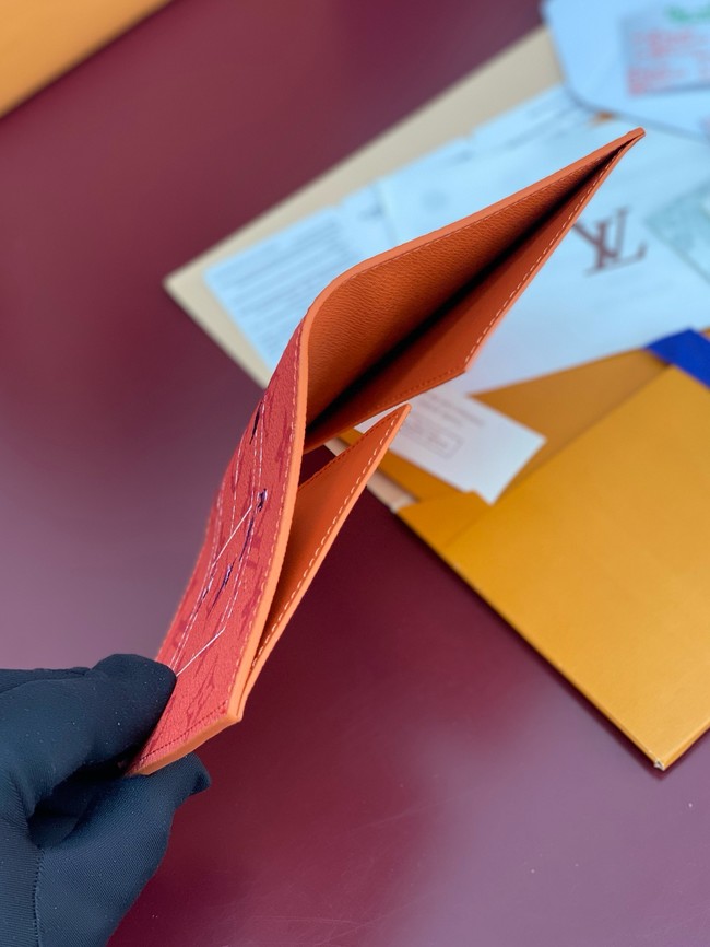 Louis Vuitton Passport Cover M14877 Brick Red