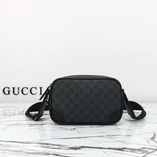 GUCCI GG CANVAS SMALL CROSSBODY BAG 821216 black
