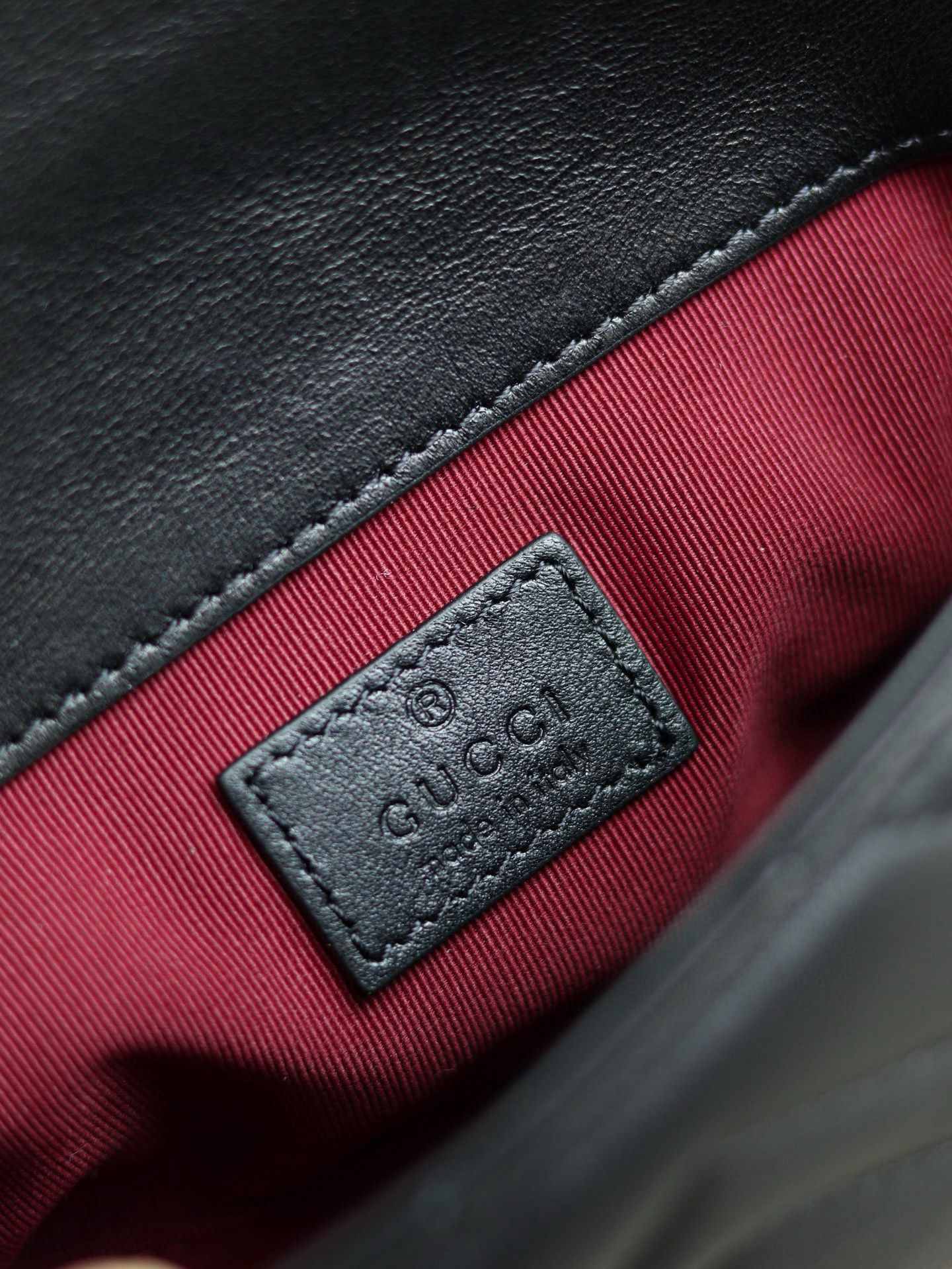 GUCCI GG MARMONT MINI SHOULDER BAG 841290 Black&Light Gold-Tone GUCCI GG MARMONT MINI SHOULDER BAG 841290 Black&Light Gold-Tone