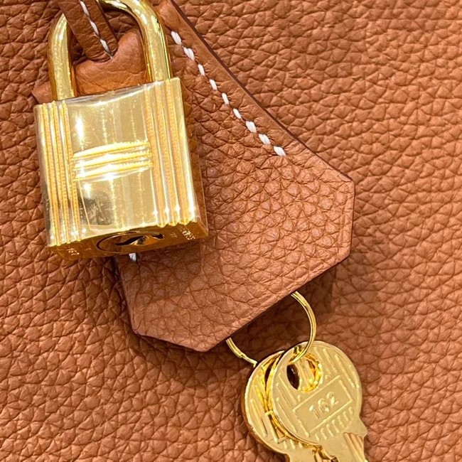 Hermes Birkin Bag Leather togo 5569 gold brown