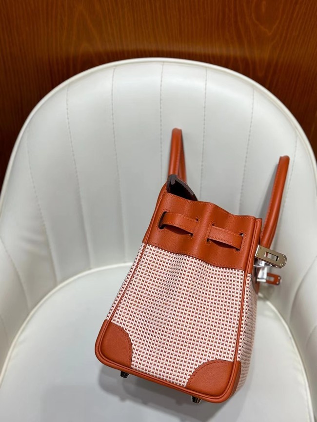 Hermes Birkin Bag togo Leather&Canvas 77886-1 