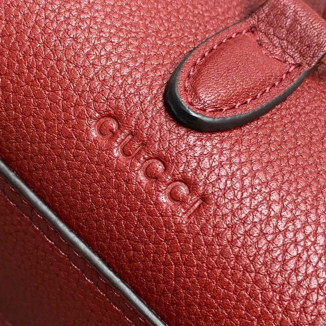 Gucci Jackie 1961 medium tote bag 68895 Rosso Ancora red