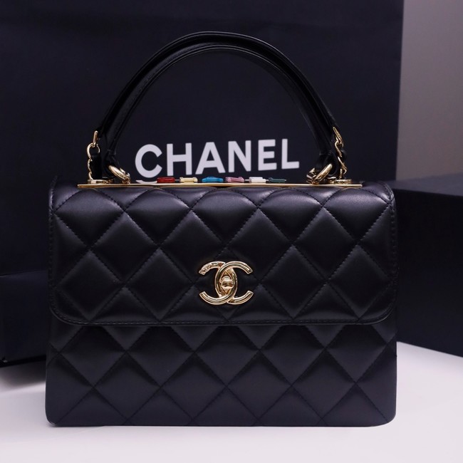 CHANEL small Flap Bag With Top Handle 92236-10