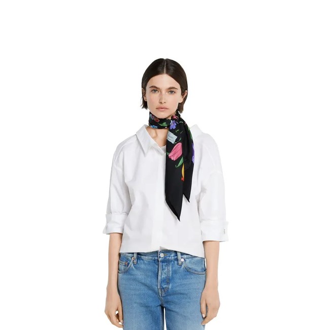 Gucci Shawl Cashmere and Silk Jacquard KY115