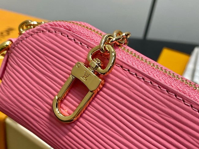 Louis Vuitton NEW Cosmetic Lipstick Pouch M25694 pink