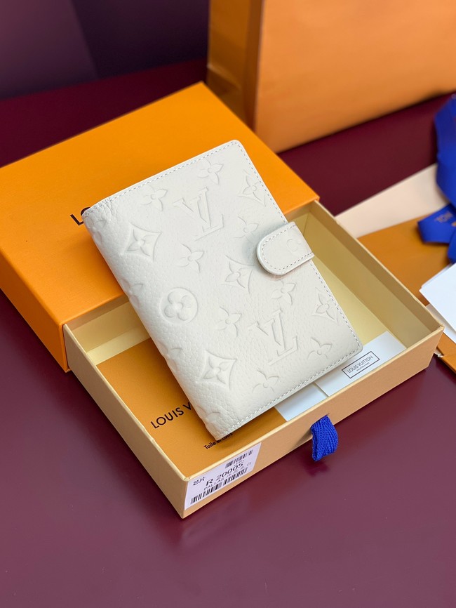 Louis Vuitton Small Ring Agenda Cover CUSTOMIZABLE R20005-2