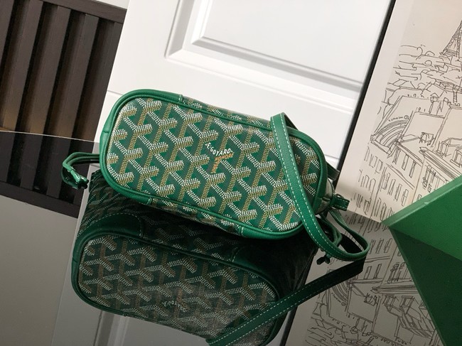 Goyard Calfskin Leather Tote Bag PM 00249 green