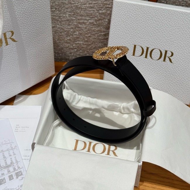 Dior Saddle Belt Smooth Calfskin B0445C-3