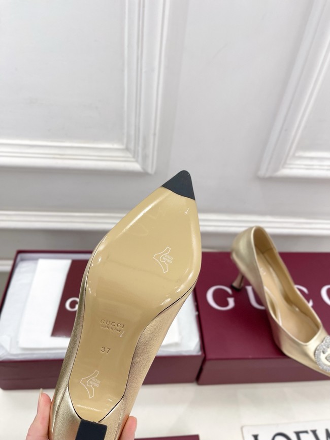 Gucci Womens pump with crystal Interlocking G 852995 -7