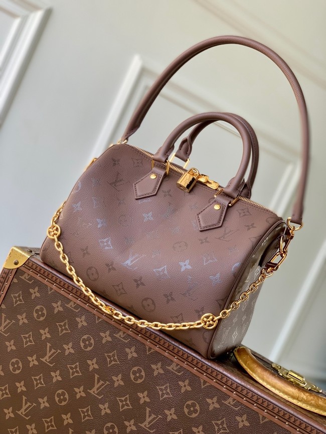 Louis Vuitton Speedy Soft 25 M26486 burgundy