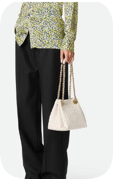 Bottega Veneta Small Parachute Chain 817175 Chalk Bottega Veneta Small Parachute Chain 817175 Chalk