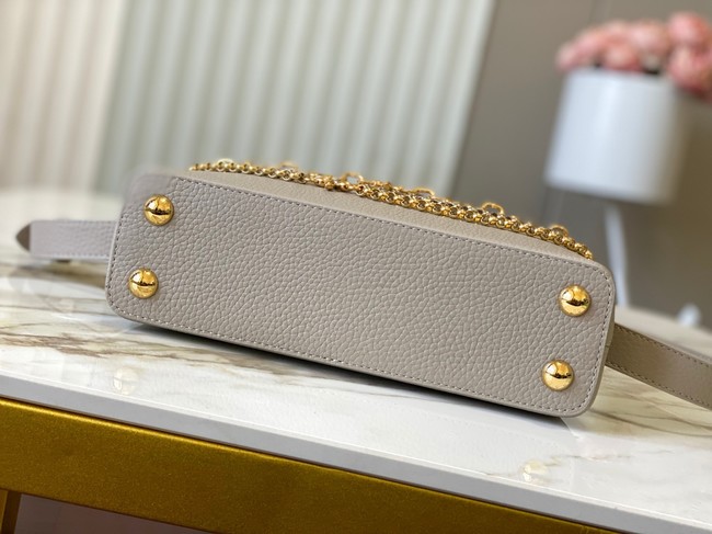 Louis Vuitton Capucines East-West BB M26345 gray