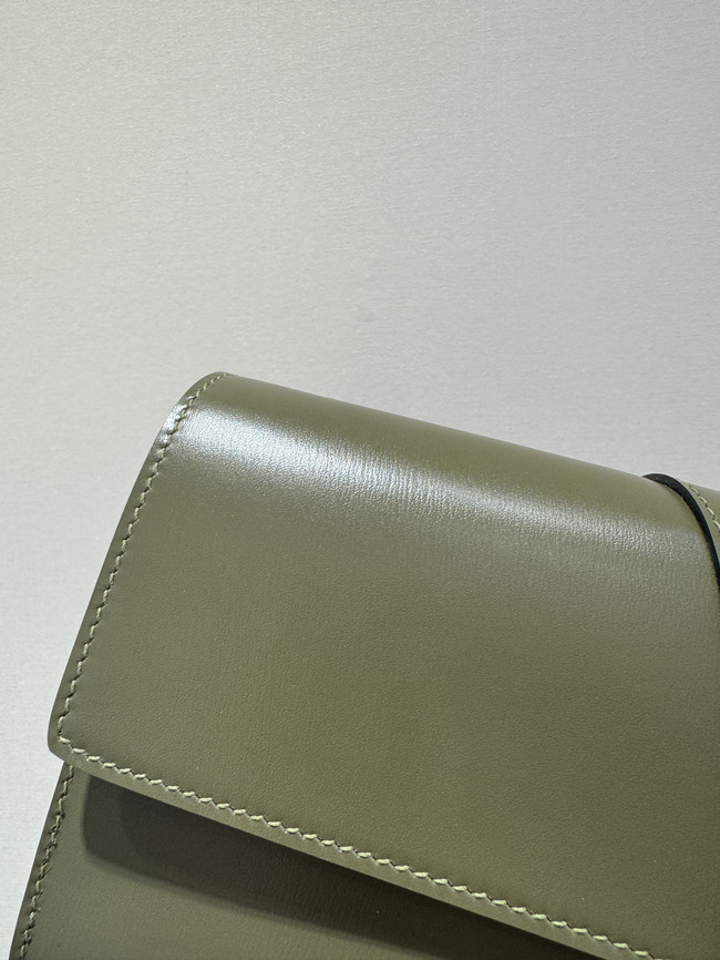 Hermes swift Leather Clutch 37568 dark green Hermes swift Leather Clutch 37568 dark green