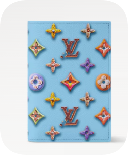 Louis Vuitton Passport Cover M28040 Blueberry