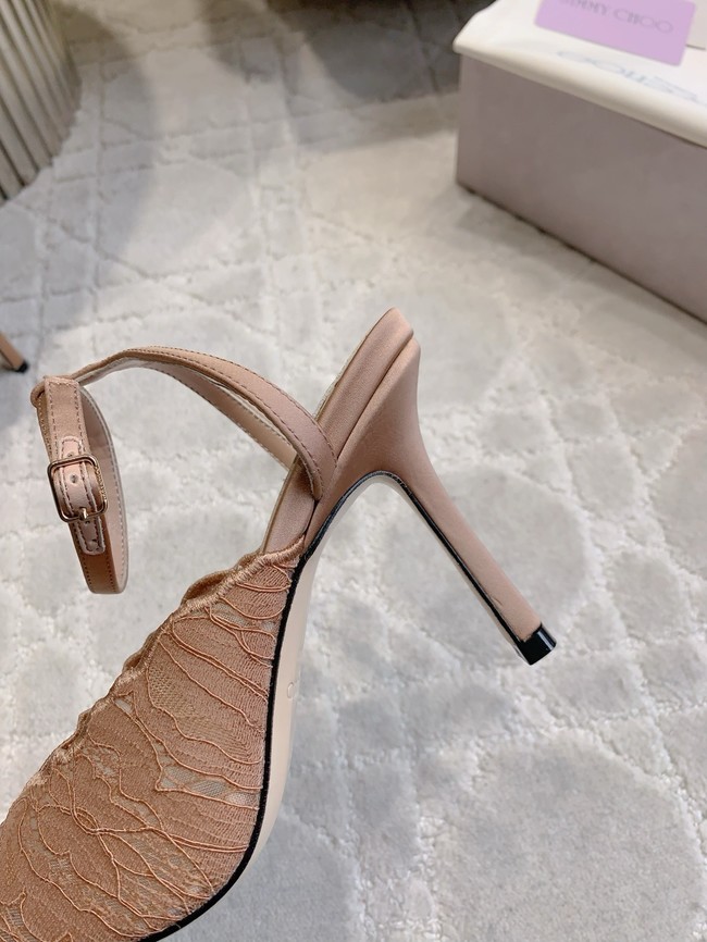 Jimmy Choo slingback pumps in satin crepe 55743-2