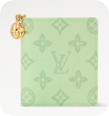 Louis Vuitton Charms Pocket Wallet M27679 Green Asnieres Louis Vuitton Charms Pocket Wallet M27679 Green Asnieres