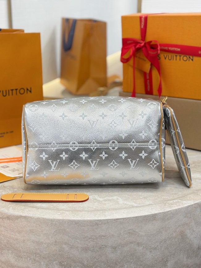 Louis Vuitton Speedy Bandouliere M2A422 Silver