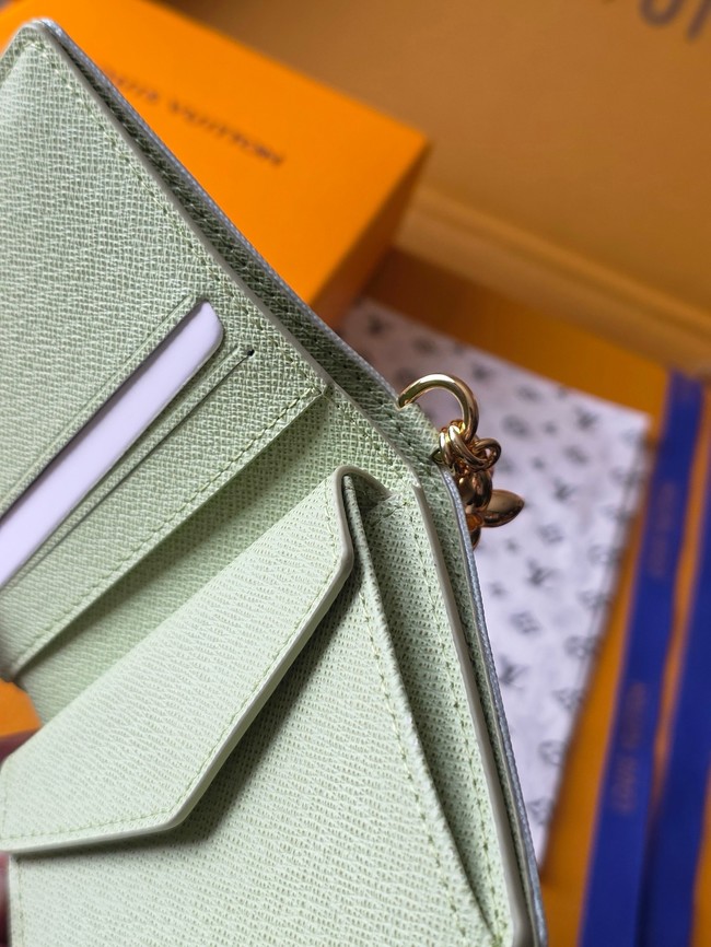 Louis Vuitton Charms Pocket Wallet M27679 Green Asnieres