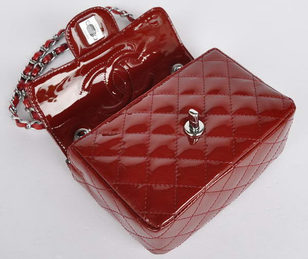 buy Cheap Chanel Classic mini Flap Bag 1115 Bordeaux Patent Silver Hardware buy Cheap Chanel Classic mini Flap Bag 1115 Bordeaux Patent Silver Hardware