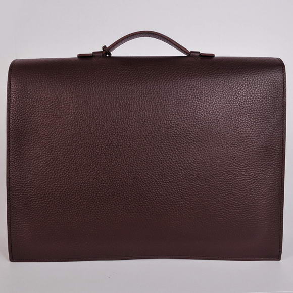 Hermes Sac Depeche 38cm Briefcase Clemence Brown Hermes Sac Depeche 38cm Briefcase Clemence Brown