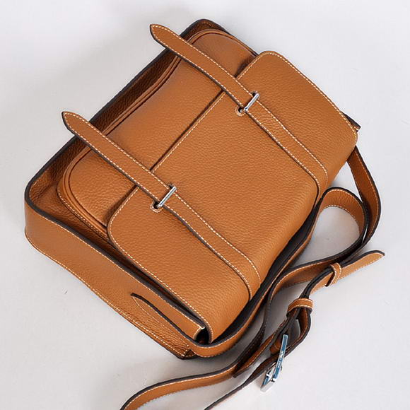 Hermes Steve 32CM Mens Bag Clemence Camel Hermes Steve 32CM Mens Bag Clemence Camel