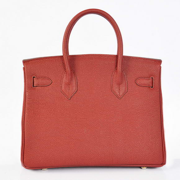 Hermes Birkin 30CM Tote Bags Bordeaux Smooth Leather Gold Hermes Birkin 30CM Tote Bags Bordeaux Smooth Leather Gold
