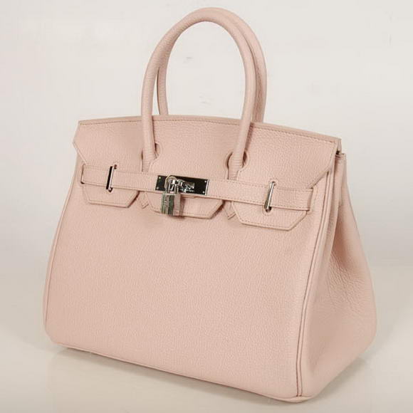 Hermes Birkin 30CM Tote Bags Smooth Togo Leather Pink Hermes Birkin 30CM Tote Bags Smooth Togo Leather Pink