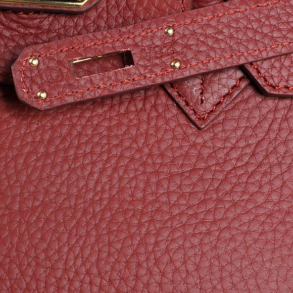 Hermes Birkin 35CM Tote Bags Togo Leather Bordeaux Golden Hermes Birkin 35CM Tote Bags Togo Leather Bordeaux Golden