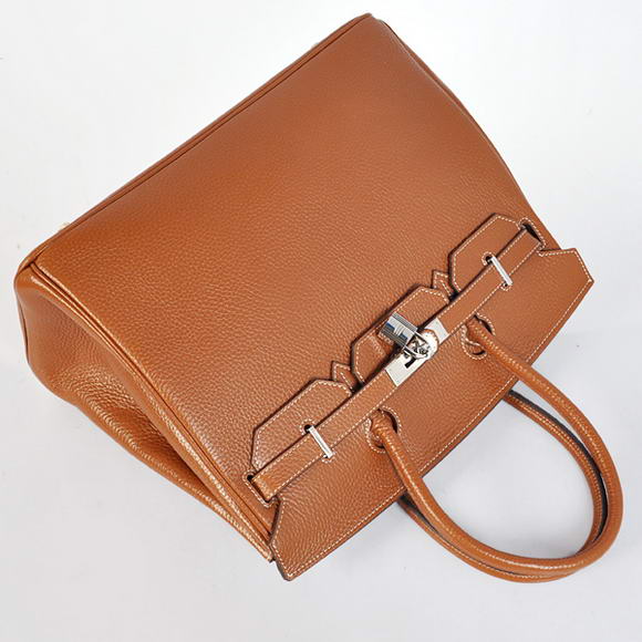 Hermes Birkin 35CM Tote Bags Togo Leather Dark Oceer Silver Hermes Birkin 35CM Tote Bags Togo Leather Dark Oceer Silver